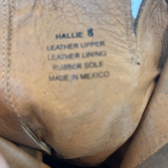 Freebird Hallie Black Brown Moto Leather Boots SZ8 - Picture 6 of 6